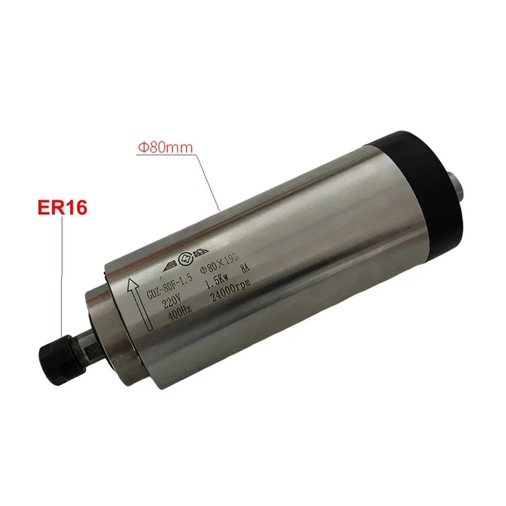 CNC Air Cooled 800W 1500W 2200 - Er20 Collet Chuck Spindle Motor 220V review and price