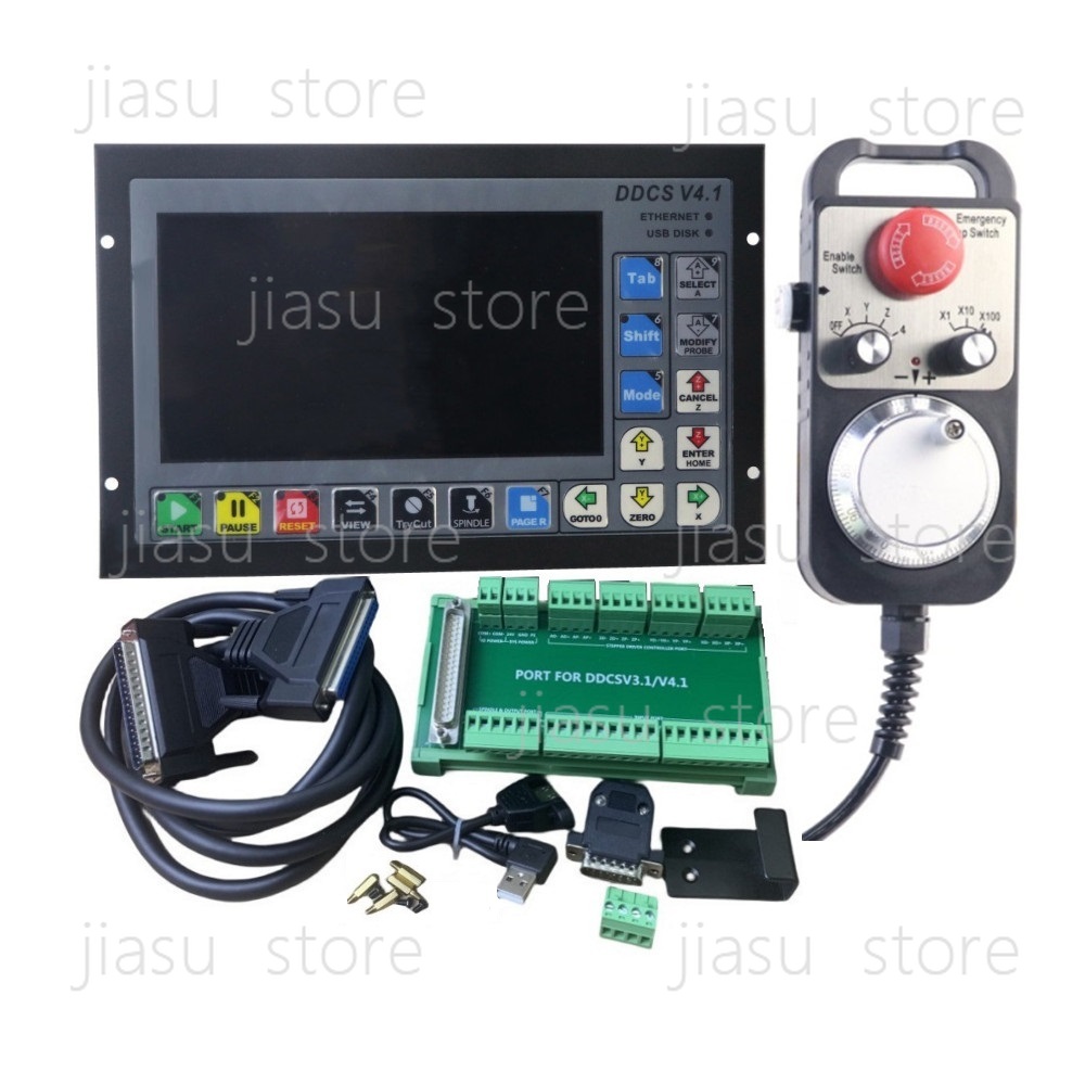 CNC Motion Controller Kit 3/4  - Ddcs V4.1 4 Axis Cnc Offline Controller review and price