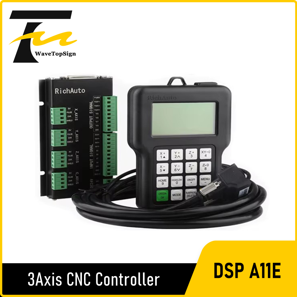 Richauto DSP A11 CNC Controlle - Richauto A11 Dsp Controller 3 Axis review and price