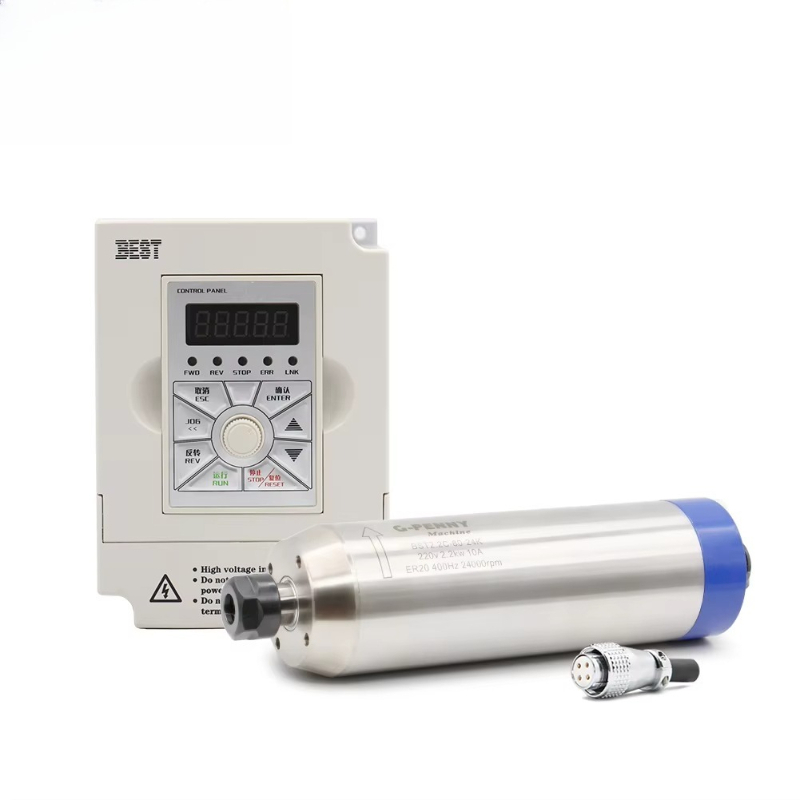 2.2kW Water-Cooled Spindle Mot - 2.2Kw Water Cooled Spindle Kit Vfd review and price
